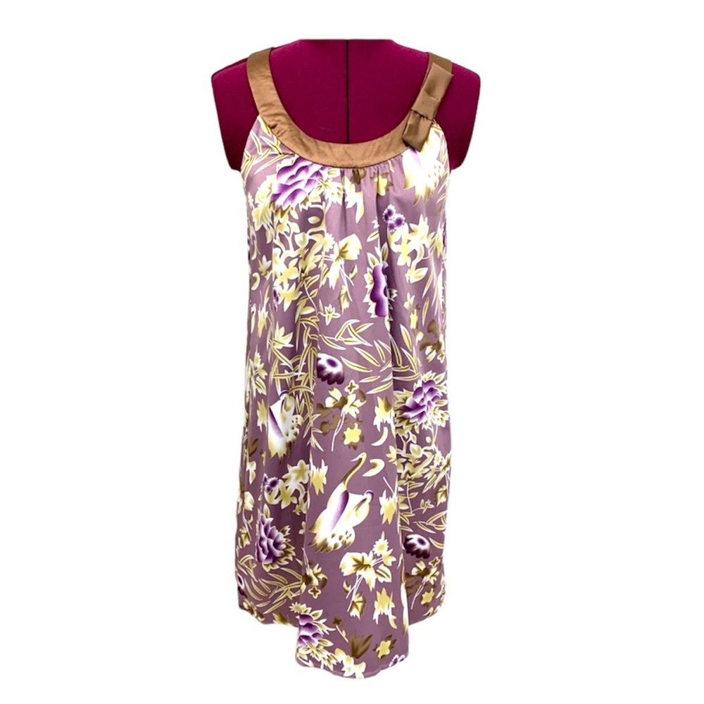 NWT Vertigo Paris Dress Mini Halter Trapeze Cut M NWT